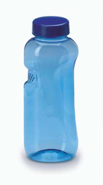 Ergonomie Trinkflasche 750 ml mit Gewindedeckel 